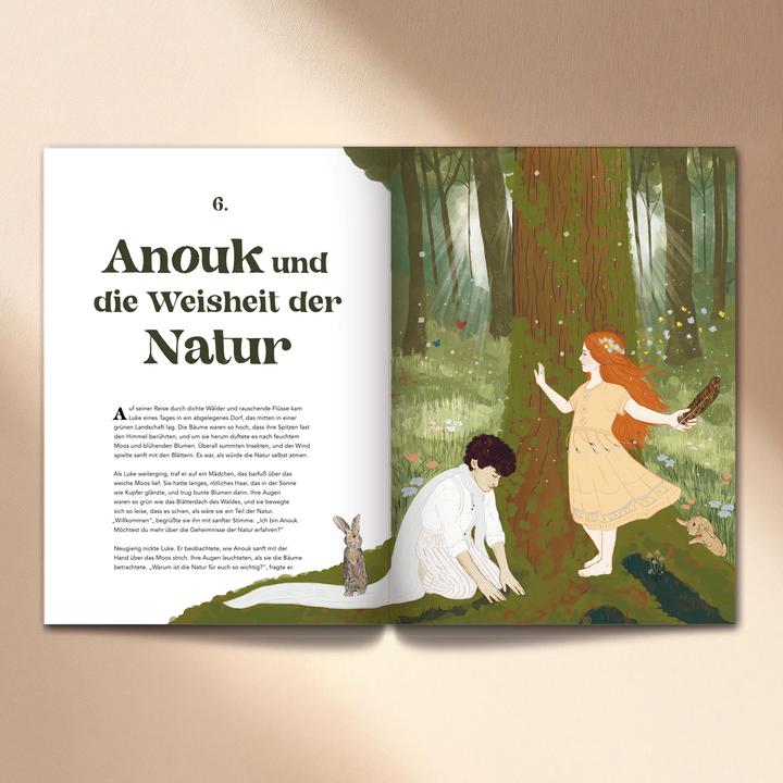 Actual product image Lukes Reise zum Herzen der Welt - Eine Geschichte von Liebe, Licht und Freundschaft (German, Verena Ofarim, 2025)