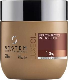Image du produit System Professional Luxeoil Nourishing Hair Mask Keratin Protect Intense Mask (400 ml)