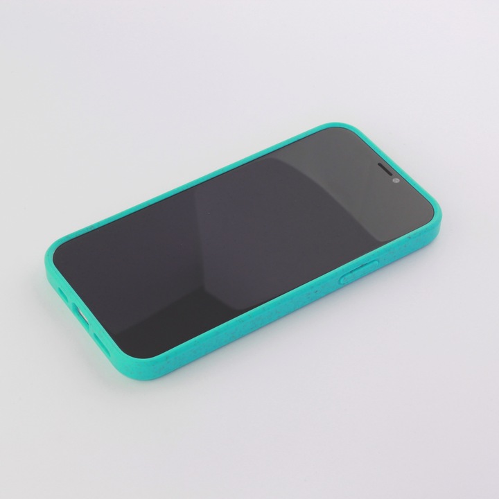 Produktbild Bioka Hülle Biologisch Abbaubar Eco-Friendly Kompostierbar Türkis (Apple iPhone 12 Pro Max)