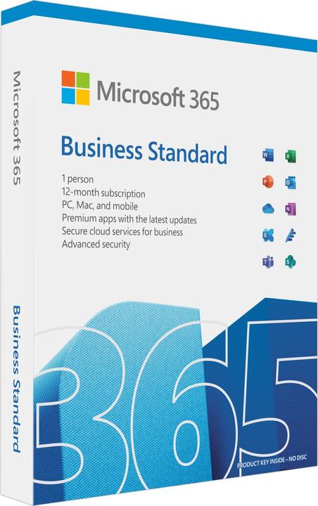 Produktbild Microsoft 365 Business Standard (Polnisch) (1 User, 12 Monate)