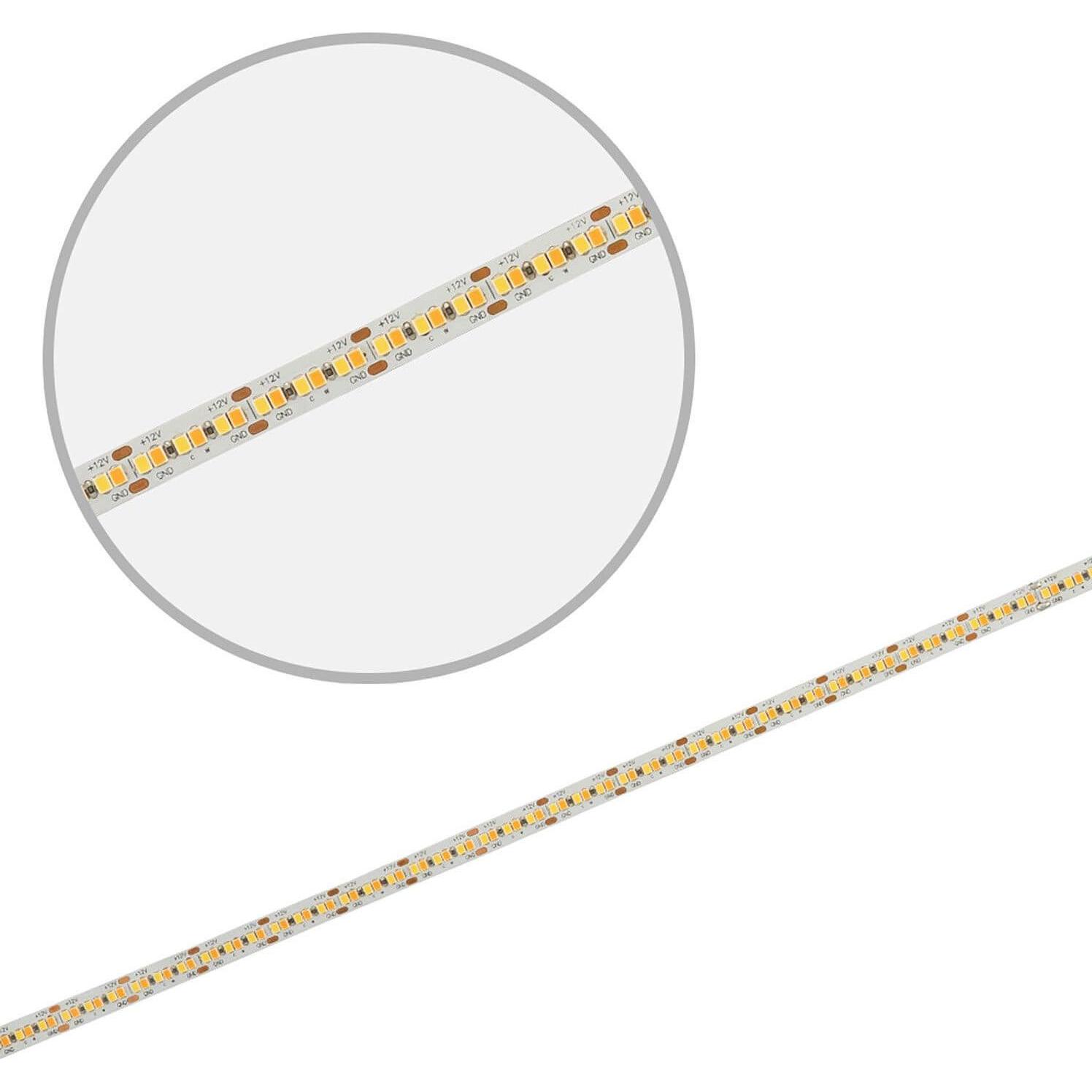 Thumbnail - Isoled, Zubehör Beleuchtung, LED CRI919/940 MiniAMP Flexband Streifen, 12V, 15W, IP20, weissdyn., 120cm, Kabel beids. + ...