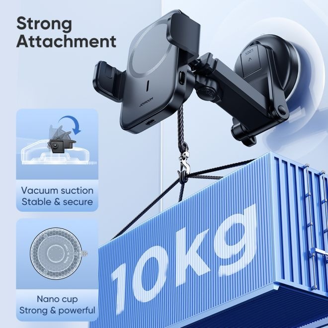 Image du produit Joyroom Porte-charge magnétique sans fil pour voiture (tableau de bord)