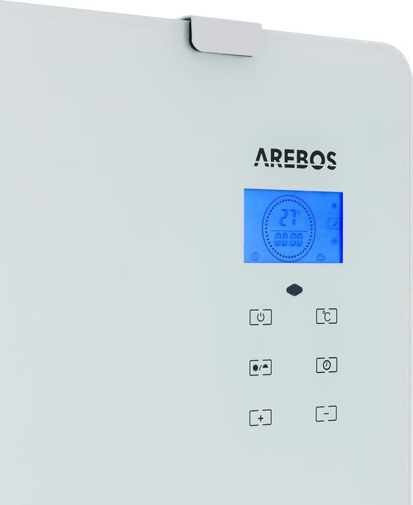 Actual product image Arebos Glass convector