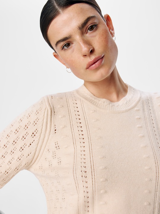 Produktbild Object Gemusterter Pullover (S)
