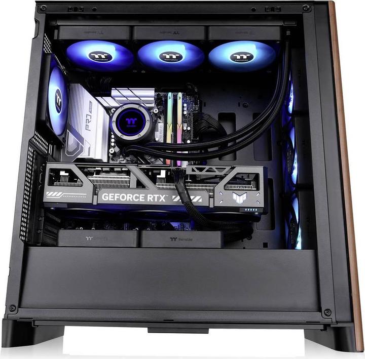 Actual product image Thermaltake Geh S370 WS Midi Tower Black (ATX, E-ATX, Mini-ITX)