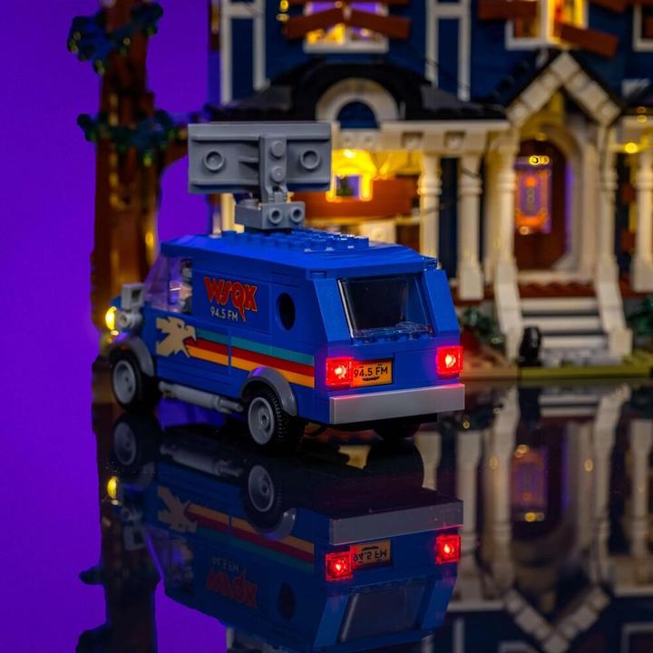 Actual product image Light my bricks LMB 2.0 LEGO® 11370# Stranger Things - The Creel House Light Kit