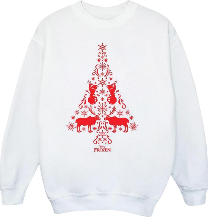 Actual product image Disney Boys Frozen Christmas Tree Sweatshirt (152, 158)