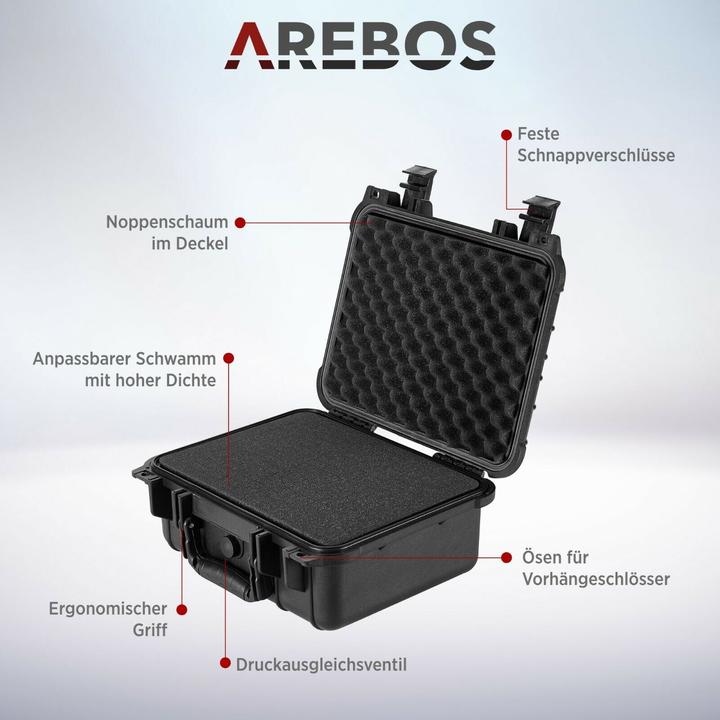 Produktbild Arebos Kamerakoffer M (15 L)