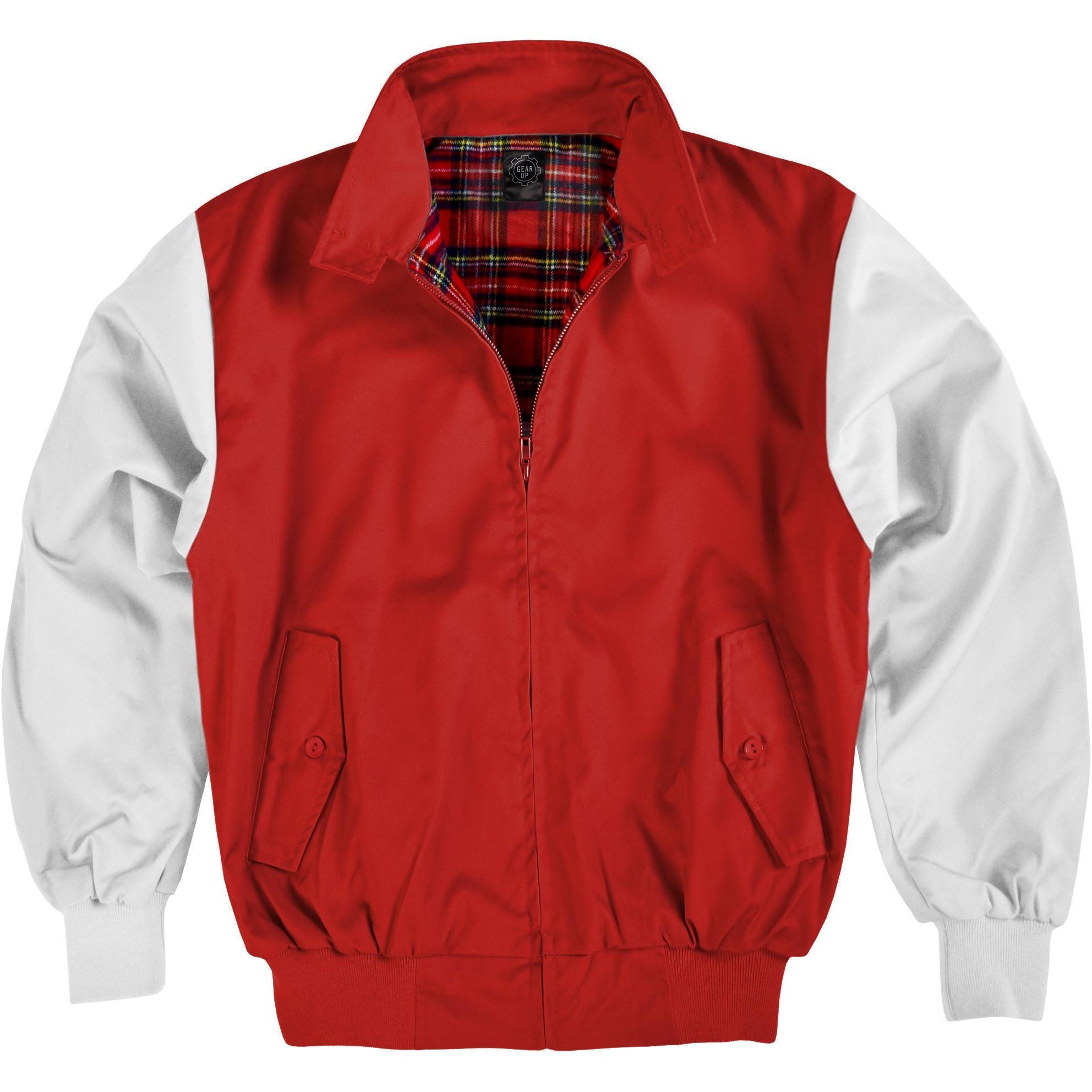 Gear Up, Herren, Jacke, Herren Harrington Jacke (M), Rot, M