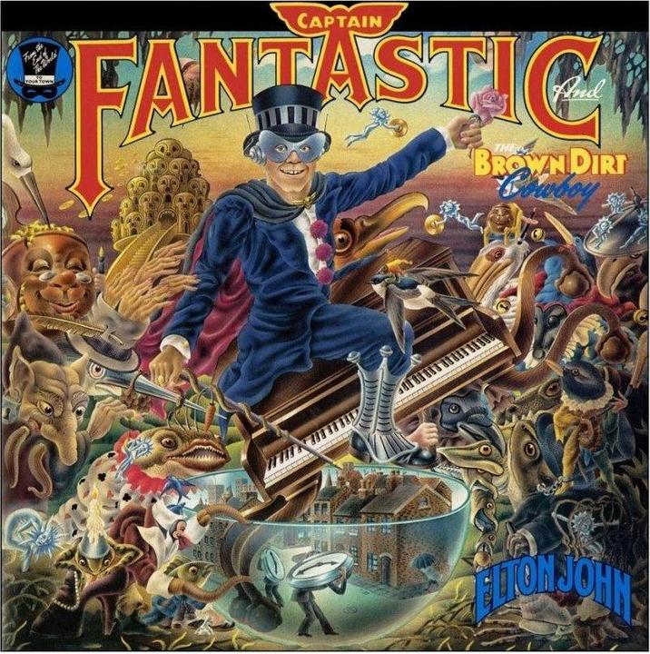 Actual product image Rock Saws Puzzle 1000 Elton John - Captain Fantastic (1000 pieces)