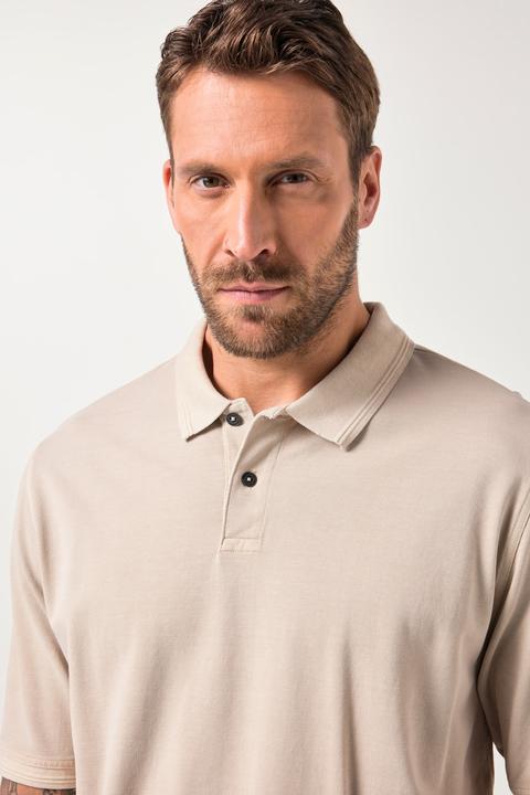 Produktbild JP1880 Poloshirt, Bauchfit, Halbarm, Piqué, Vintage Look, XXL bis 8 XL (3XL)