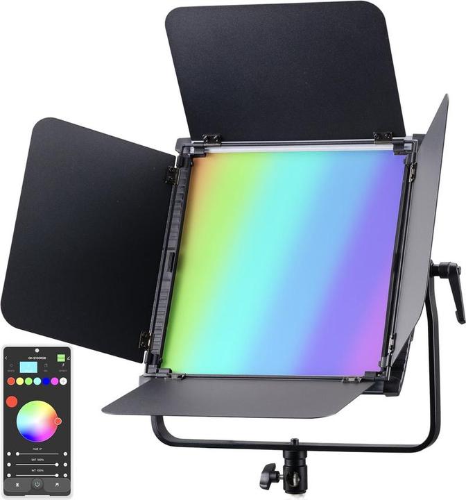 Immagine prodotto Bresser BR -100 Luce LED RGB - 100 Watt - BI - Funzione colore - Funzionamento tramite app