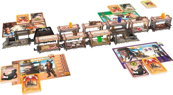 Produktbild Ludonaute LUDD0021 - Colt Express: Gepanzerter Zug & Wachposten (DE-Erweiterung) (Deutsch)