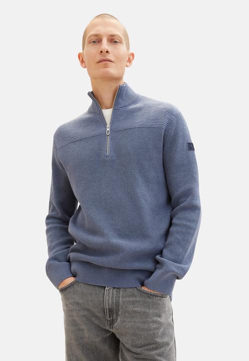 Actual product image Tom Tailor Pullover Troyer Pullover (S, M, L, XL, XXL)
