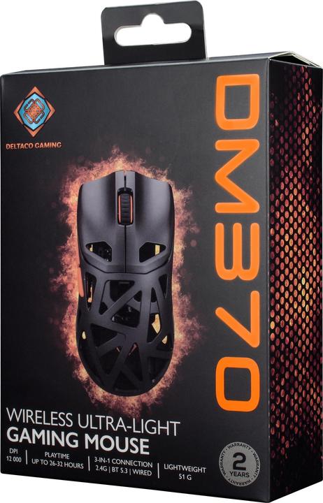 Produktbild Deltaco Ultra-Lightweight - Gaming Mouse (Kabelgebunden, Kabellos)