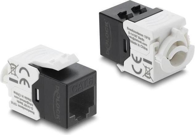 Immagine prodotto Delock Keystone Modul RJ45 Buchse zu LSA Cat.6 UTP (Modulo Keystone)