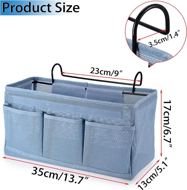 Produktbild Alopini Bett-Organizer, Mehrzweck-Aufbewahrungstasche