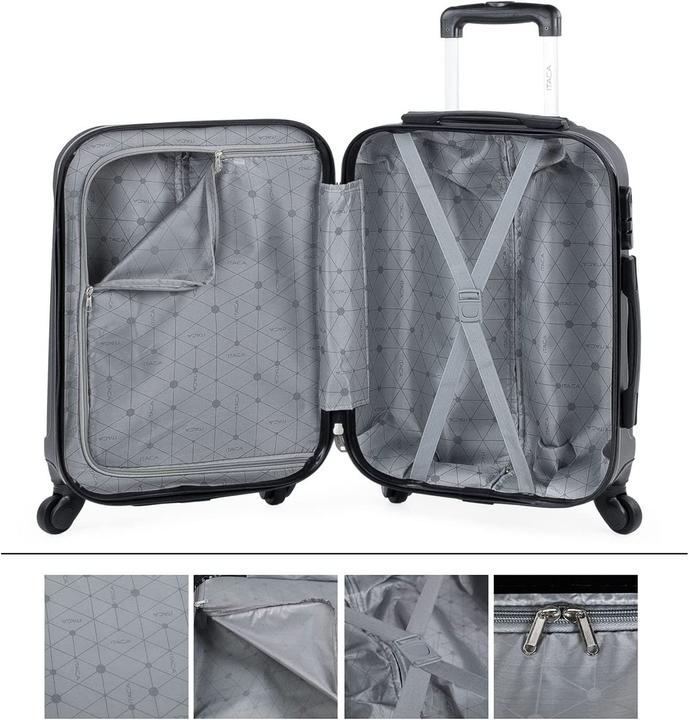 Produktbild Itaca Handgepäckkoffer, Schwarz, 55 cm