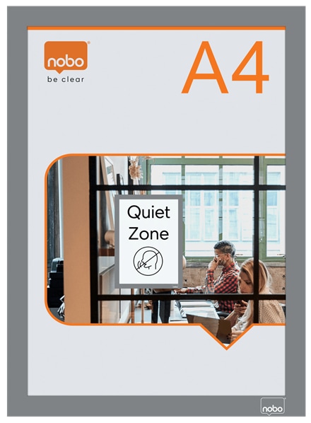 Productafbeelding Nobo Posterframe zelfklevend magnetisch (A4)