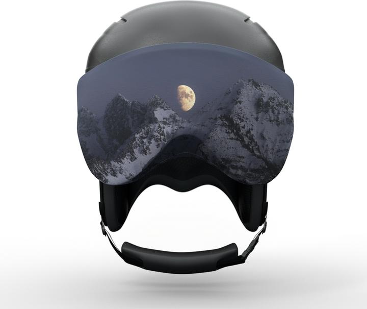 Actual product image Gogglesoc Rising Moon Visorsoc (Ski goggle protective cover)