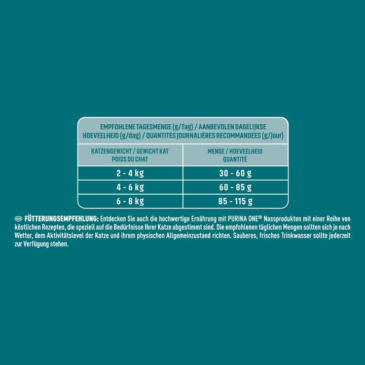 Produktbild Purina ONE Lachs und Vollkorn (Adult, 1 Stk., 3000 g)