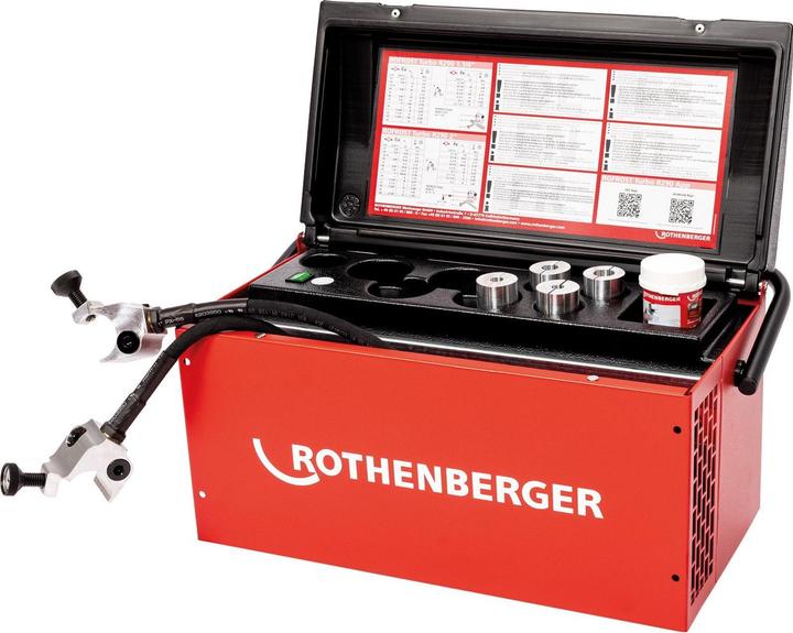 Actual product image Rothenberger ROFROST II R290 freezer 2 + 8 inserts, 230V