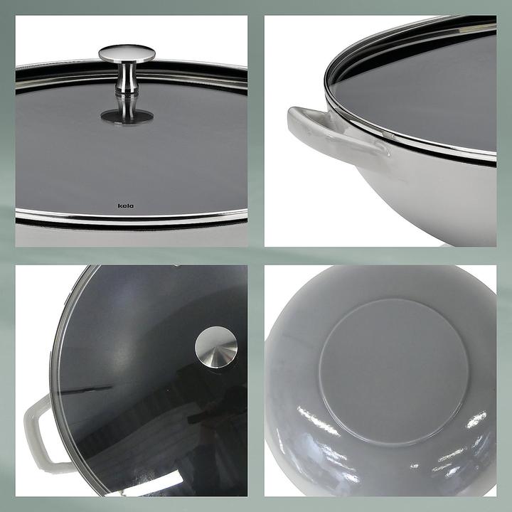 Image du produit Kela Wok Calido (36 cm, Wok, Fonte)
