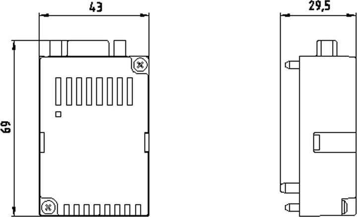 Produktbild Siemens Plug-in Comm Module PROFIBUS DP V1