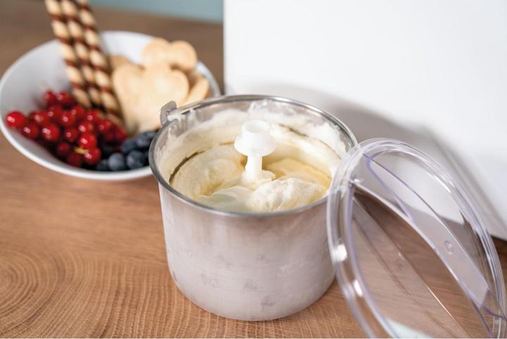 Actual product image Essge Unold 48830 Ice cream maker Doppio bianco (EU plug)