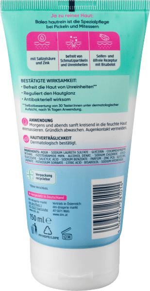 Image du produit dm Balea Gel nettoyant anti-boutons (Gel nettoyant)
