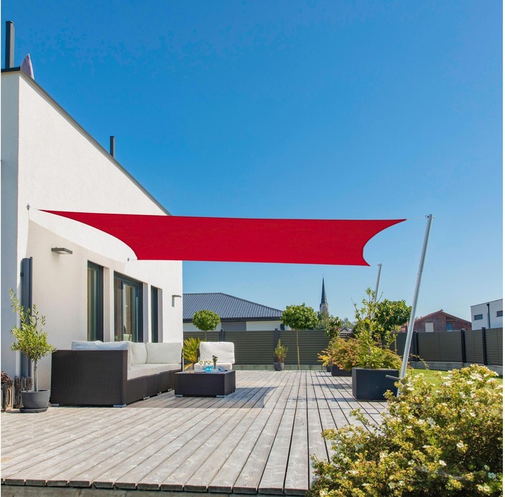 Produktbild Windhager Sun Sail CANNES Rechteck (4 x 5 m)