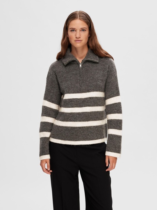 Produktbild Selected Femme Gestreifter Pullover (L)