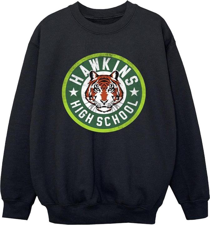 Produktbild Netflix Stranger Things Hawkins Tiger Circle Sweatshirt Jungen (128)