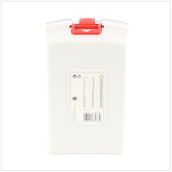 Produktbild Bosch Professional Zubehör Metallbohrer-Set HSS-TiN, ProBox, 25-teilig (1 mm, 1.5 mm, 2 mm, 2.5 mm, 3 mm, 3.5 mm, 4 mm, 4.5 mm, 5 mm, 5.5 mm, 6 mm, 6.5 mm, 7 mm, 7.5 mm, 8 mm, 8.5 mm, 9 mm, 9.5 mm, 10 mm, 10.5 mm, 11 mm, 11.5 mm, 12 mm, 12.5 mm, 13 mm)