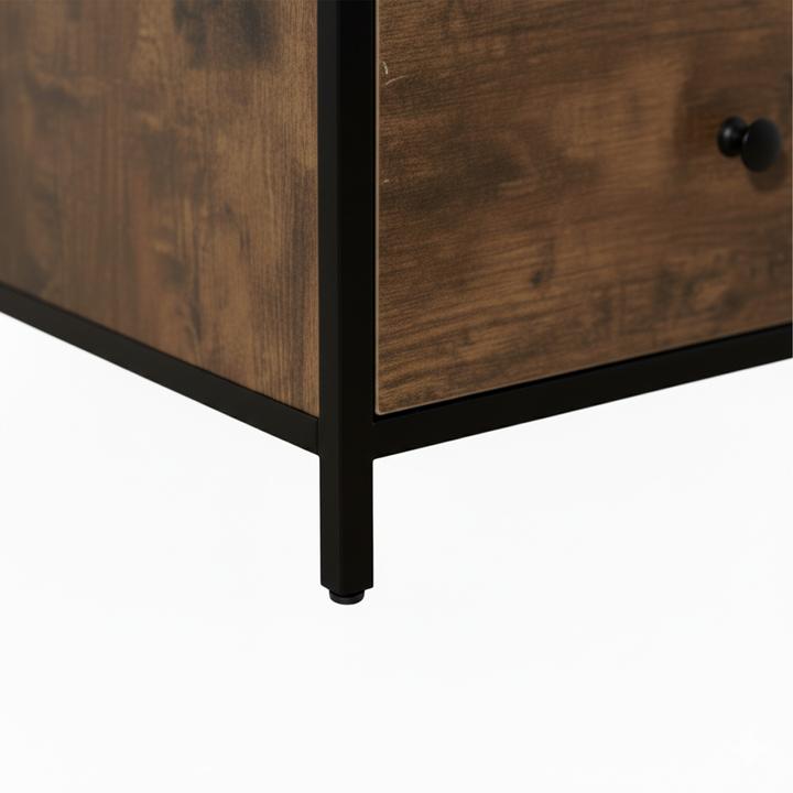 Image du produit Relaxdays Nachttisch mit 3 Schubladen (40 x 40 x 60 cm)