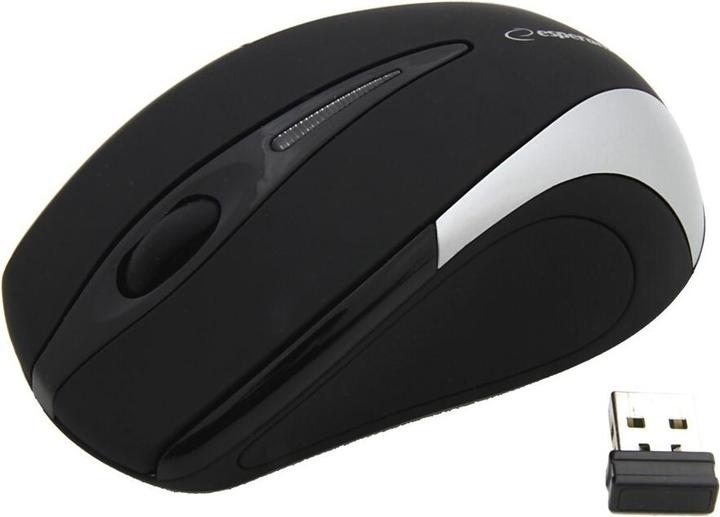 Actual product image Esperanza Bezprzewodowa Mysz optyczna EM101S USB, 2.4 GHz, NANO odbiornik (Wireless)