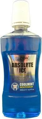 Immagine prodotto Zidac Absolute Ice Collutorio 500ml Menta Fredda - Igiene orale rinfrescante (500 ml, Collutorio)