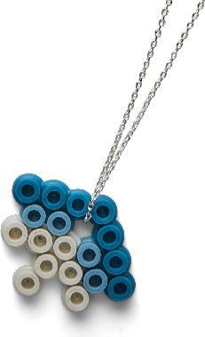 Produktbild Hama Perlen 3712 Bügelperlen Kreativ-Schmuck, Geschenkbox, mit ca. 2400 Midi-Perlen, inkl. sechsecki