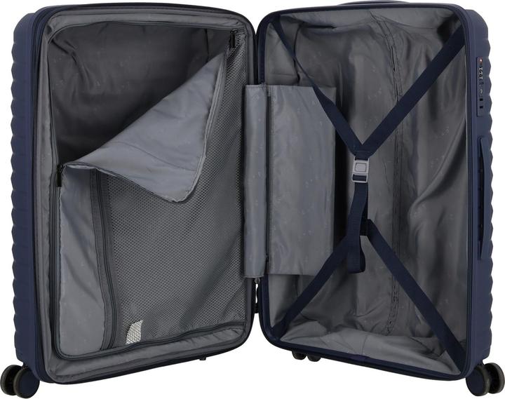 Actual product image D&N Travel Line 4500 4-wheel suitcase set 3-piece with stretch fold (205 l)