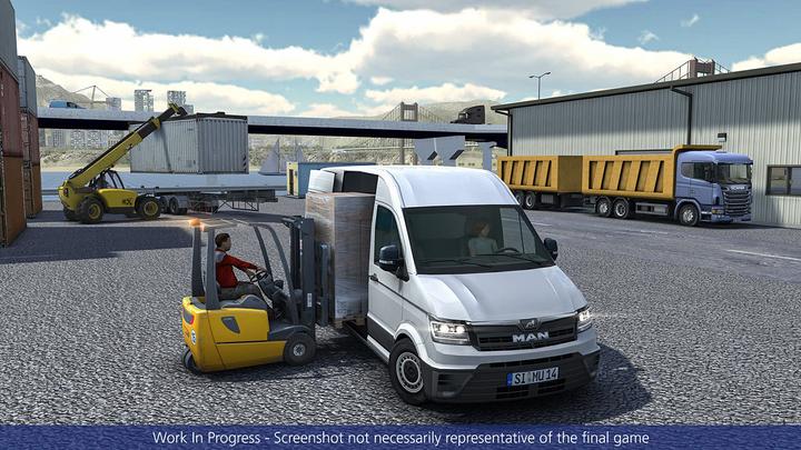 Actual product image Aerosoft Truck & Logistics Simulator (Switch, Multilingual)