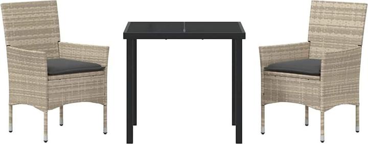 Actual product image vidaXL Garden dining set (80 cm)