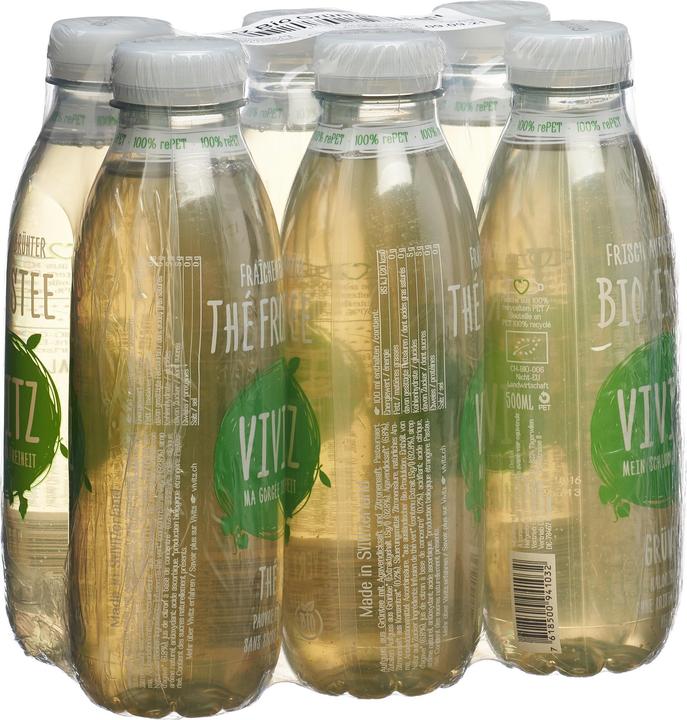 Actual product image Vivitz Green tea (6 x 50 cl)