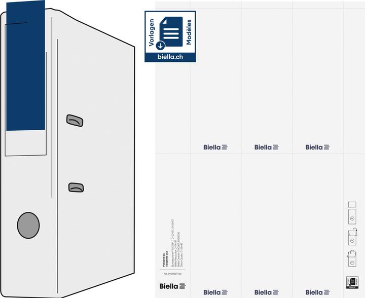 Produktbild Biella Rückenschilder