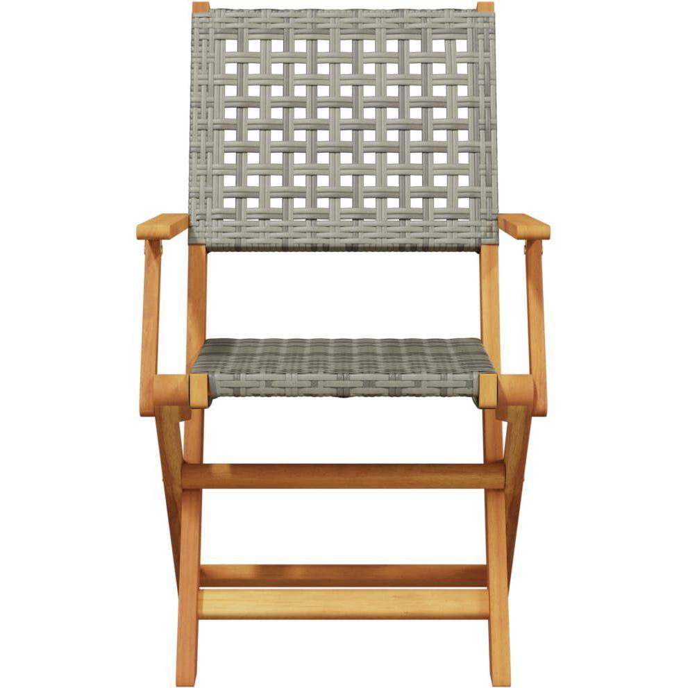 Thumbnail - VidaXL, Gartentisch + Balkontisch, 3-tlg. Bistro-Set und (70 cm)