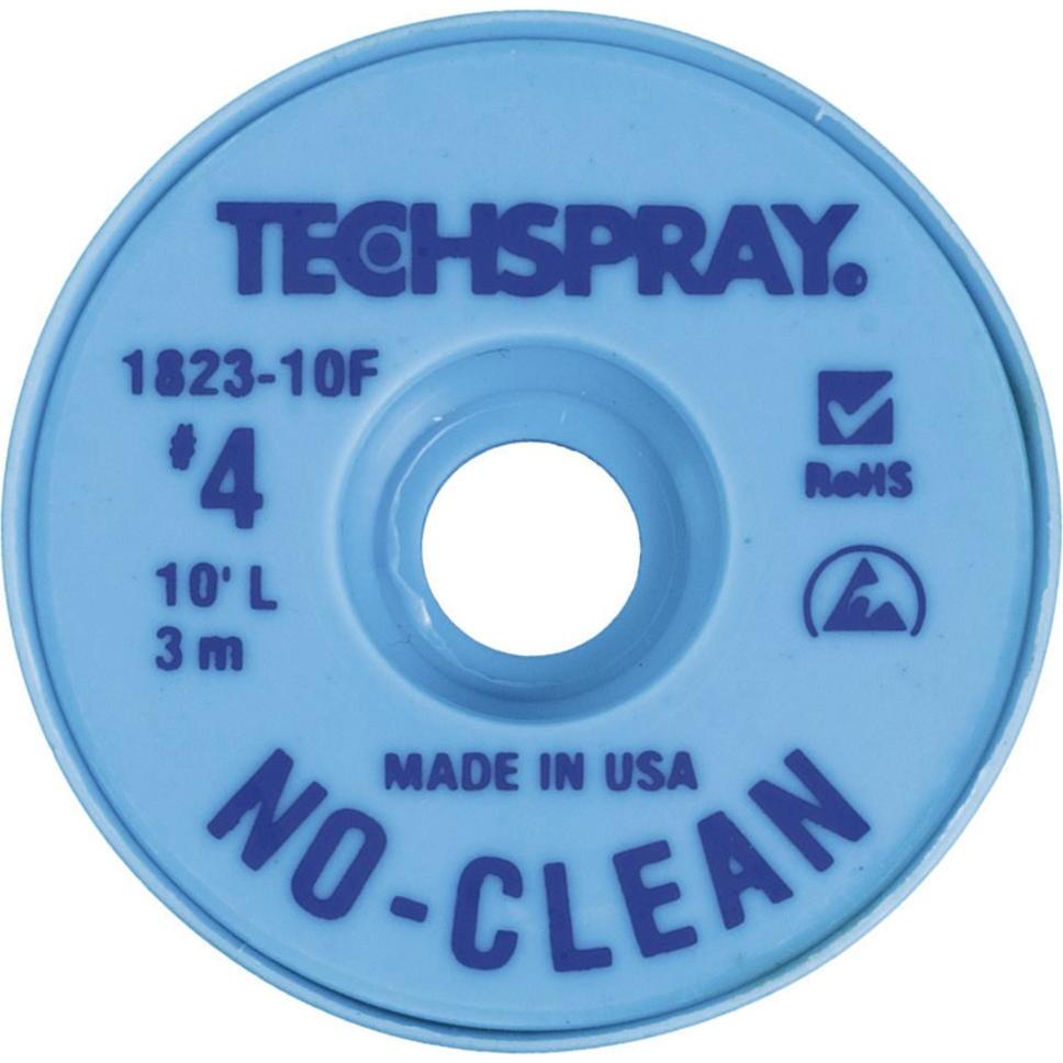 Techspray Entlötlitze No-Clean, 2,5 mm, 3,0 m, blau (Entlötlitze), Lötgerät Zubehör, Blau