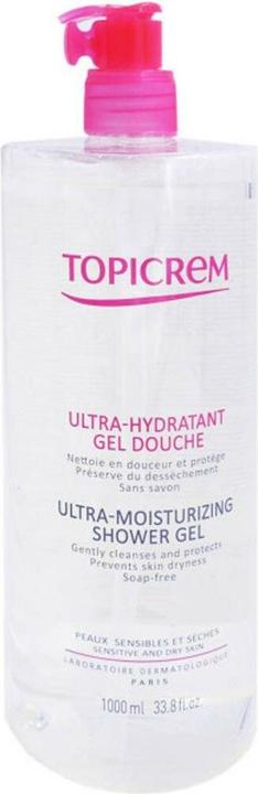 Actual product image Topicrem ultra hydratant gel ducha 1l (1000 ml)