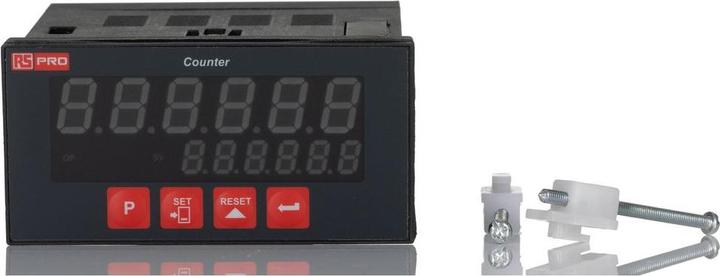 Produktbild RS PRO Counter, 6 Digit, 96x48, 230V