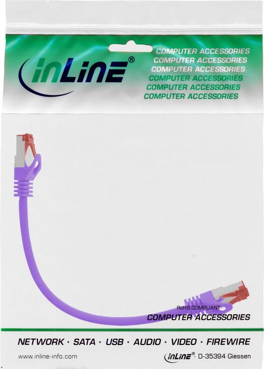 Immagine prodotto InLine Cavo patch (S/FTP, CAT6, 0.25 m)