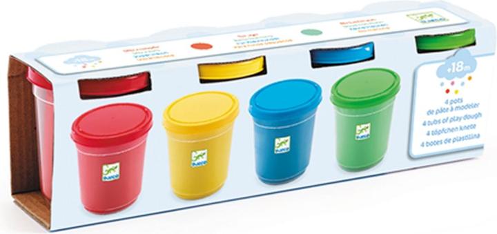Djeco Plasticine 4 kleuren