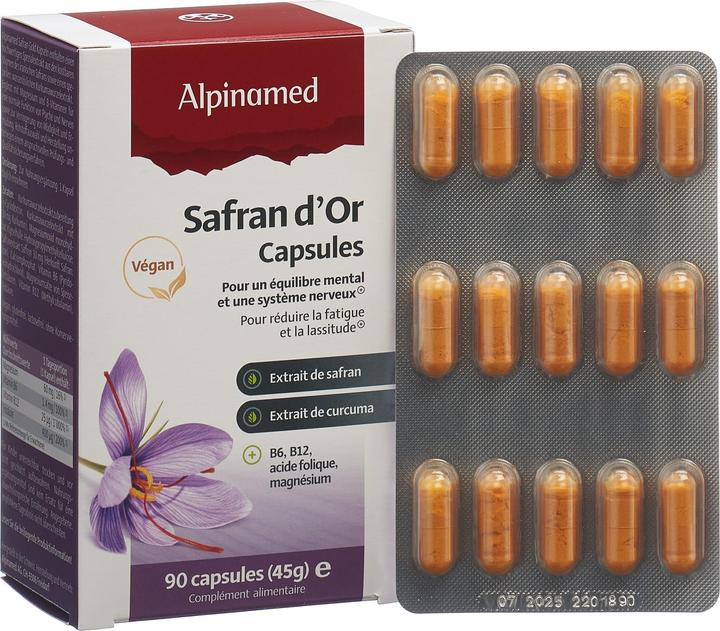 Image du produit Alpinamed Or safrané (90 pièce(s), Capsules, 88 g)